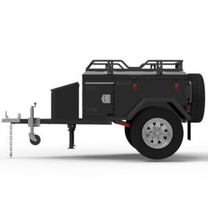 Outdoor off road 4×4 tiny camping trailer